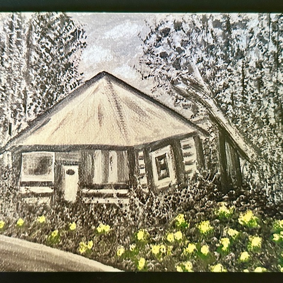 Greeting Card-Signed & #’d 5x7 print. Copy of original acrylic painting 1of 2 - Picture 1 of 7